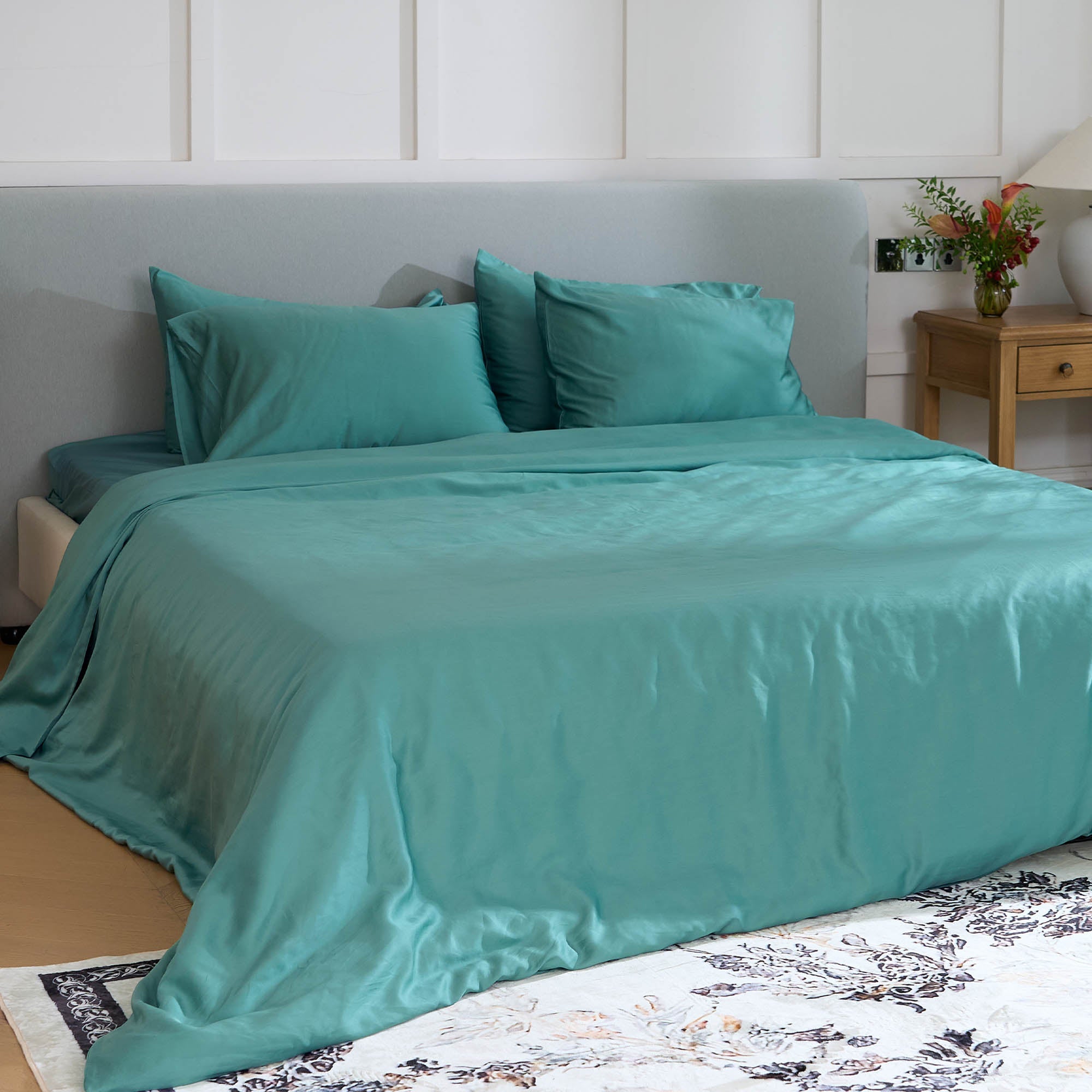 Tesselle Bamboo Sheet Sofakovers™ Set | Complete Set (Fitted Sheet, Duvet Cover and 2 Pillowcases)