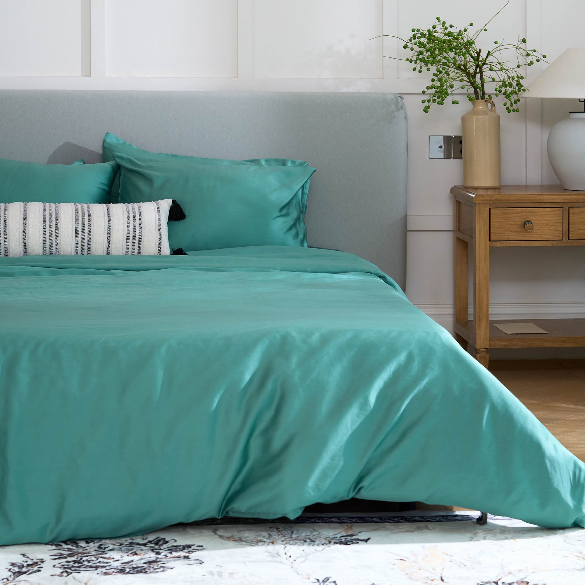 Tesselle Bamboo Sheet Sofakovers™ Set | Complete Set (Fitted Sheet, Duvet Cover and 2 Pillowcases)