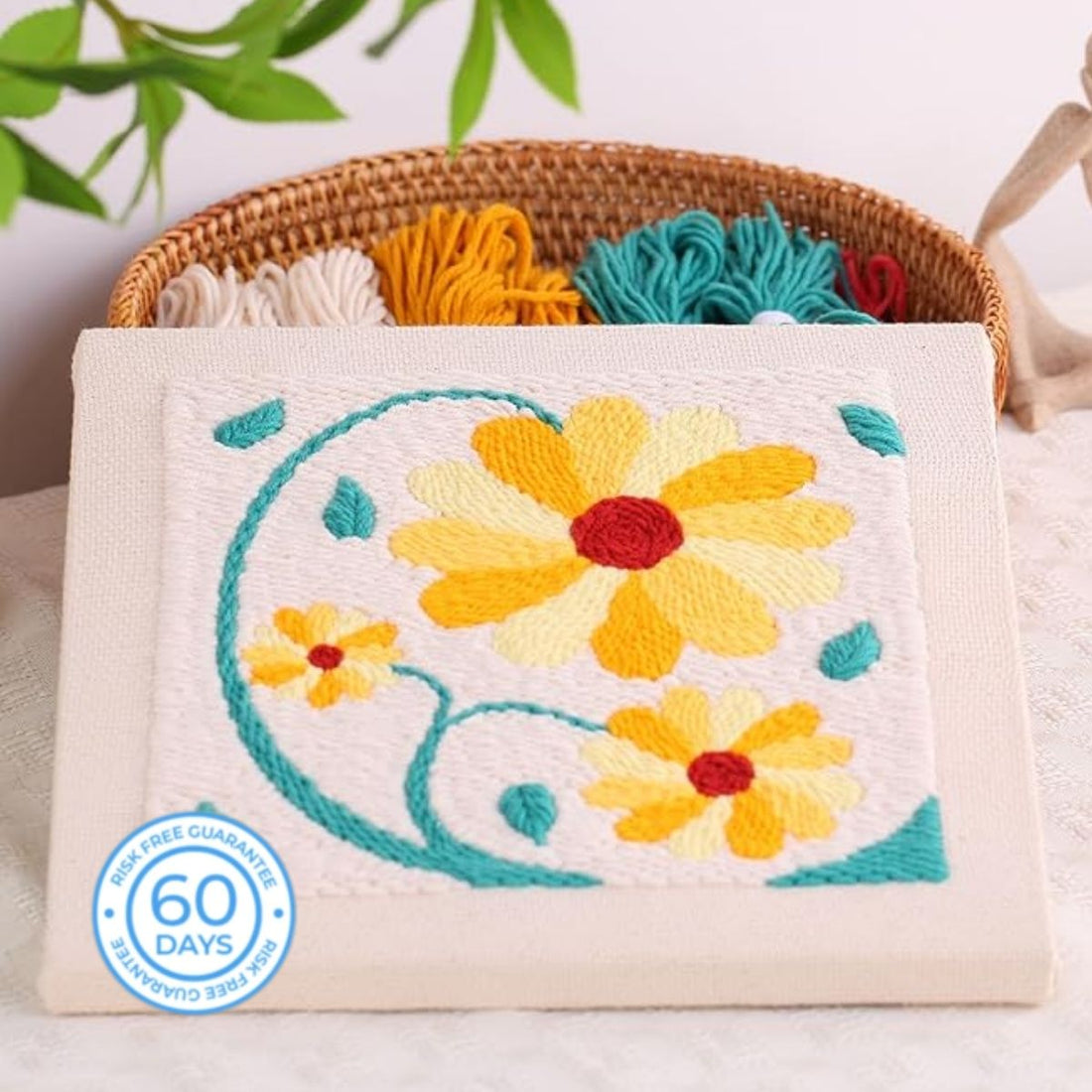 Woolyzen™ Spring Glow | Relax, create, and turn threads into stunning art | All-In-One Package